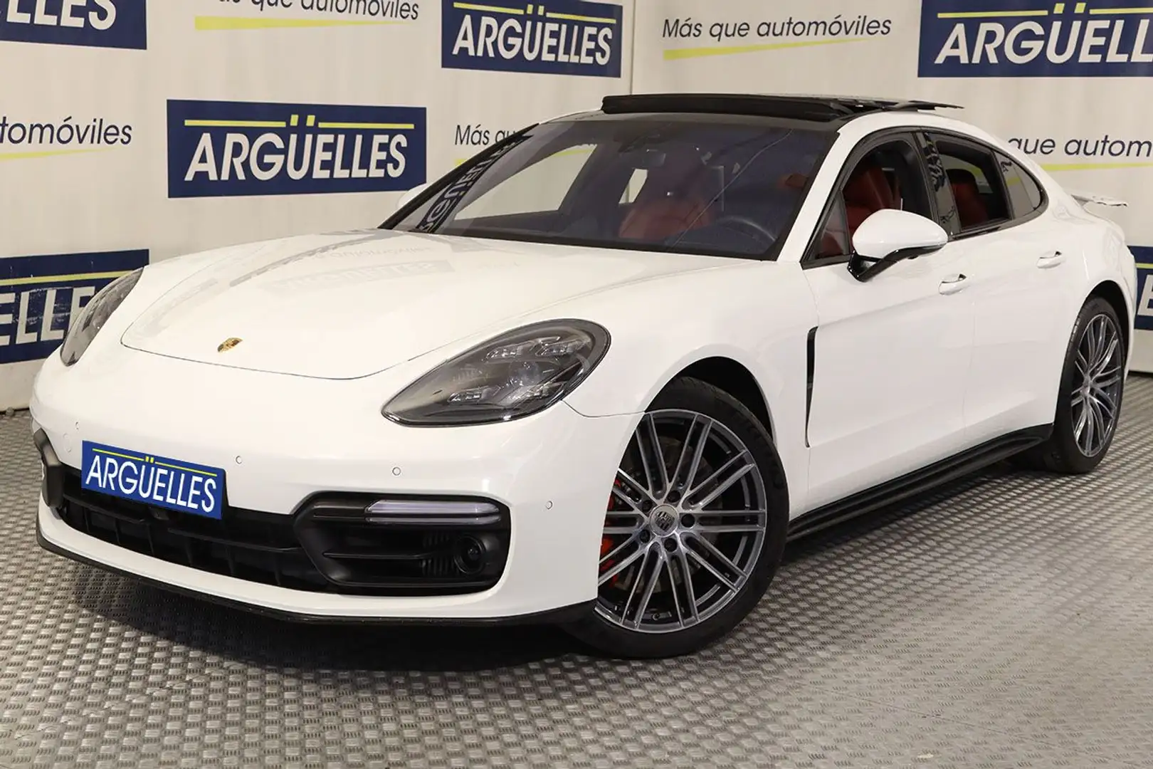 Porsche Panamera Turbo Aut. Blanco - 1