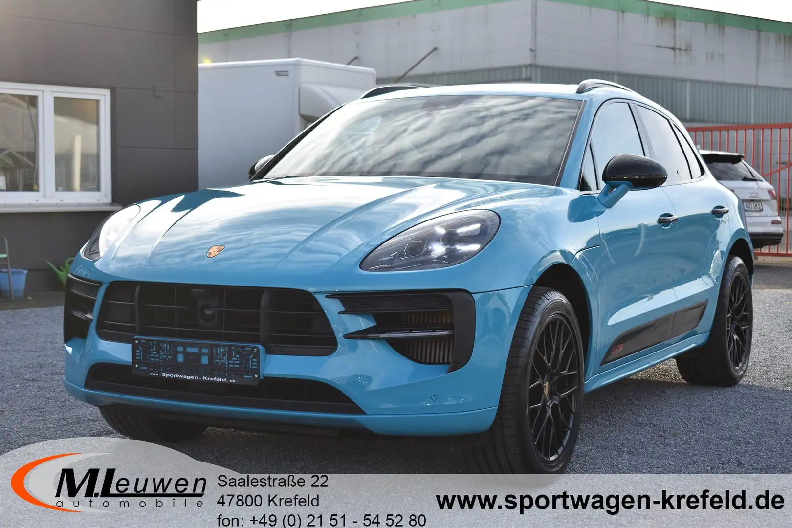 Porsche Macan GTS Sport Chrono *PANO*20"*CAM*NAVI* Blau - 1
