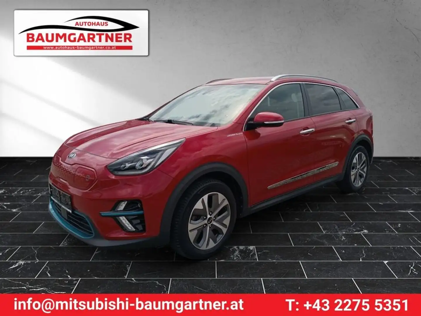 Kia Niro EV 39,2kWh Gold Aut. Rouge - 1