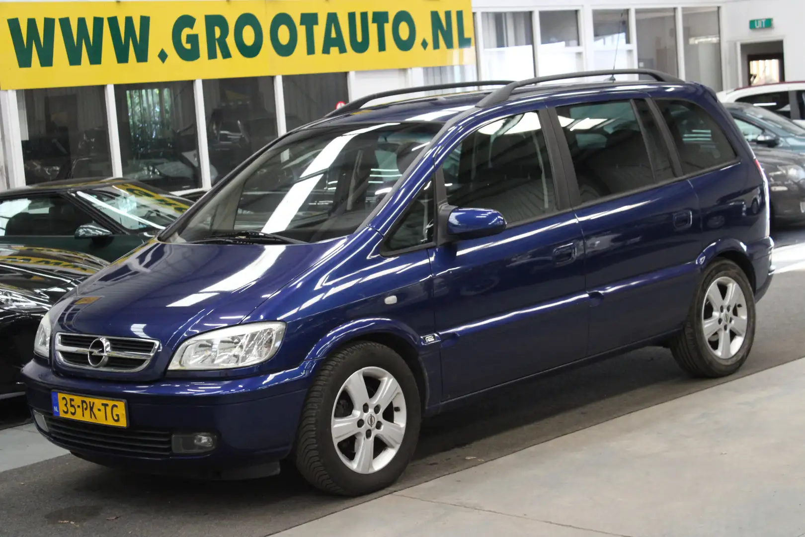 Opel Zafira 2.2-16V Maxx Automaat Airco, Navigatie, Trekhaak Azul - 1
