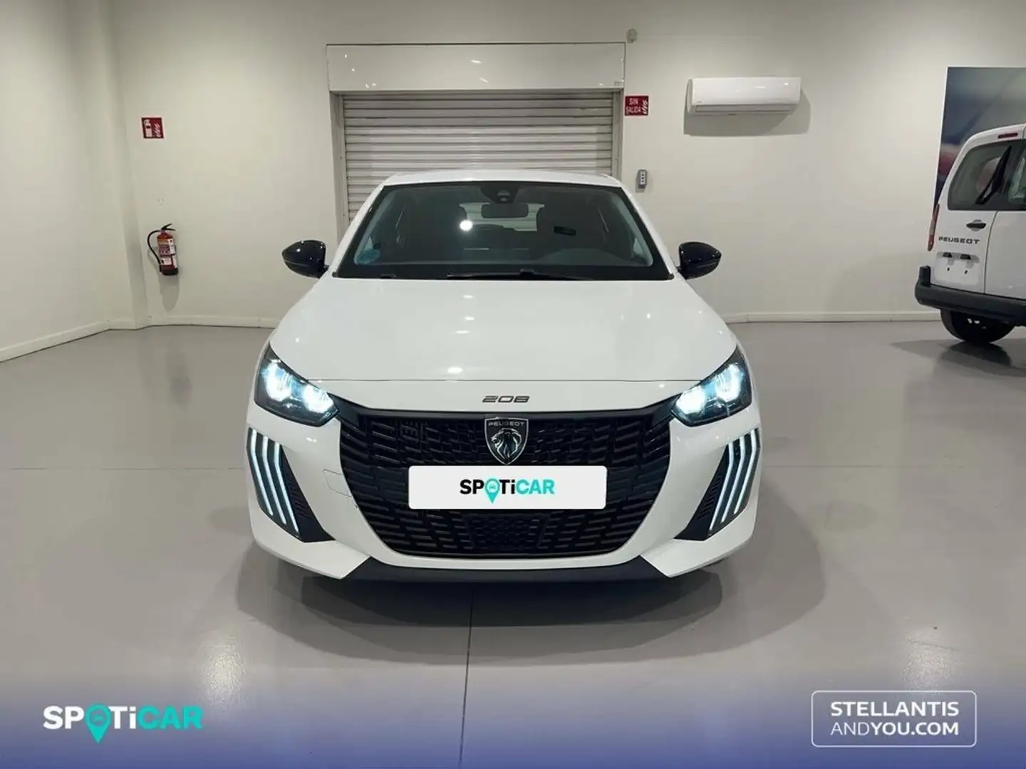 Peugeot 208 Puretech 100 Active Blanco - 2