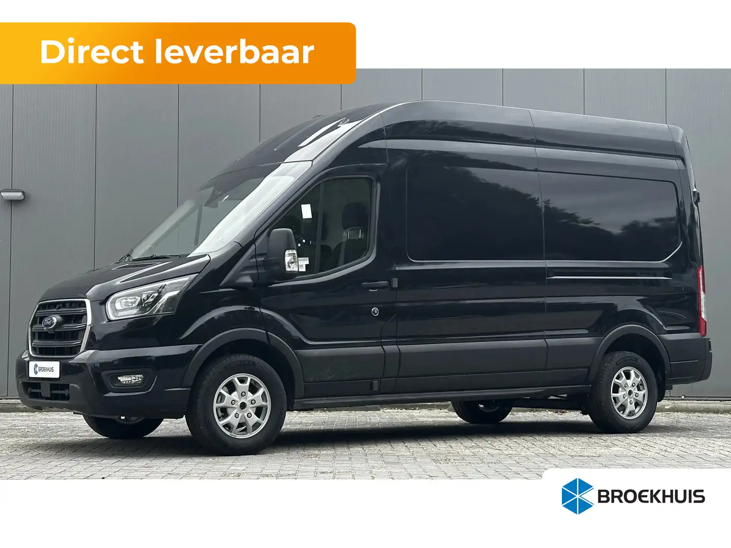 Ford Transit 350 2.0 TDCI L3H3 Limited 170PK AUT. | Adaptive Cr Zwart - 1