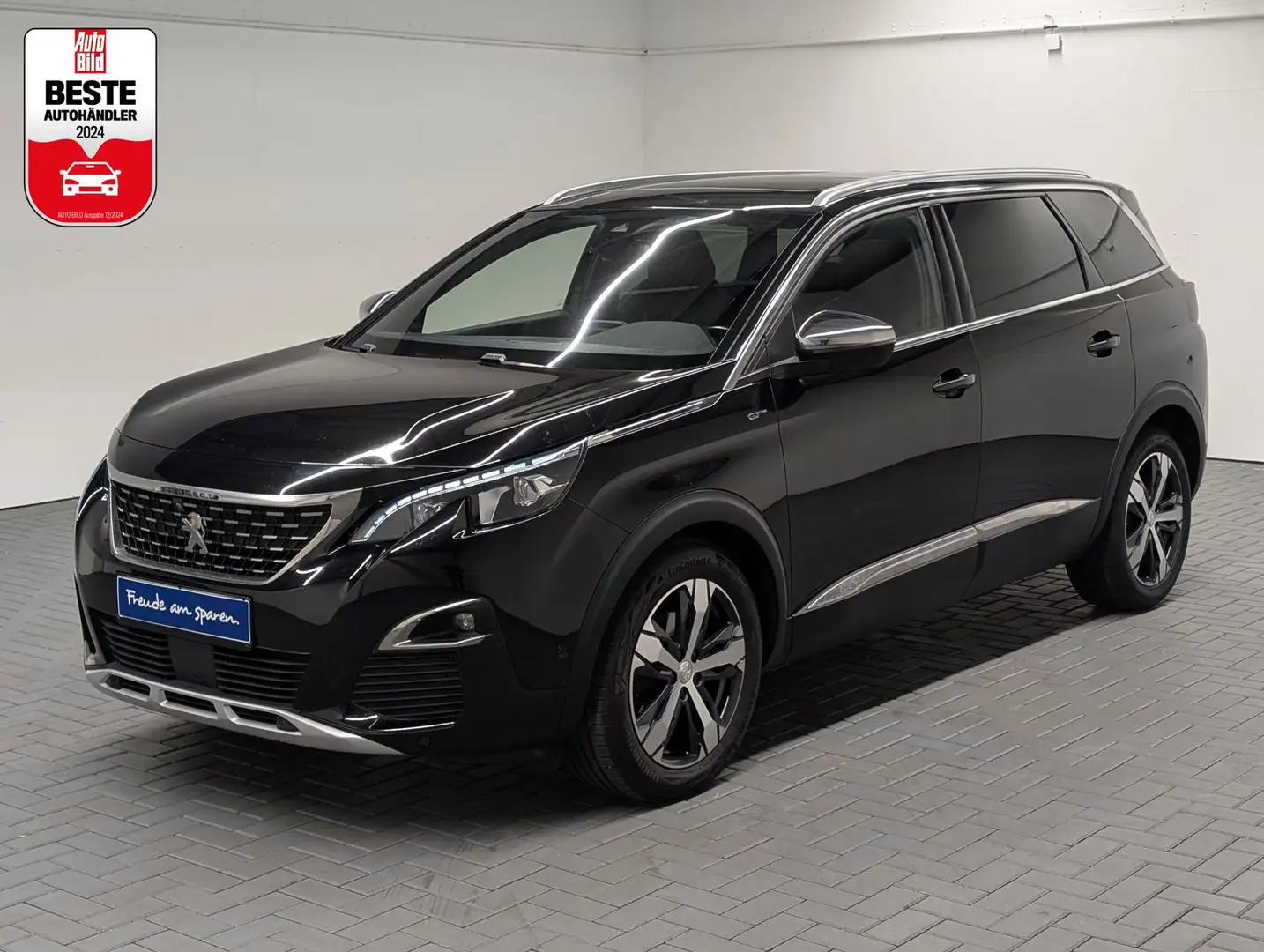 Peugeot 5008 GT 7-Sitze/LED/Navi/Pano/AHK/SHZ/Kam/18 LM Schwarz - 1