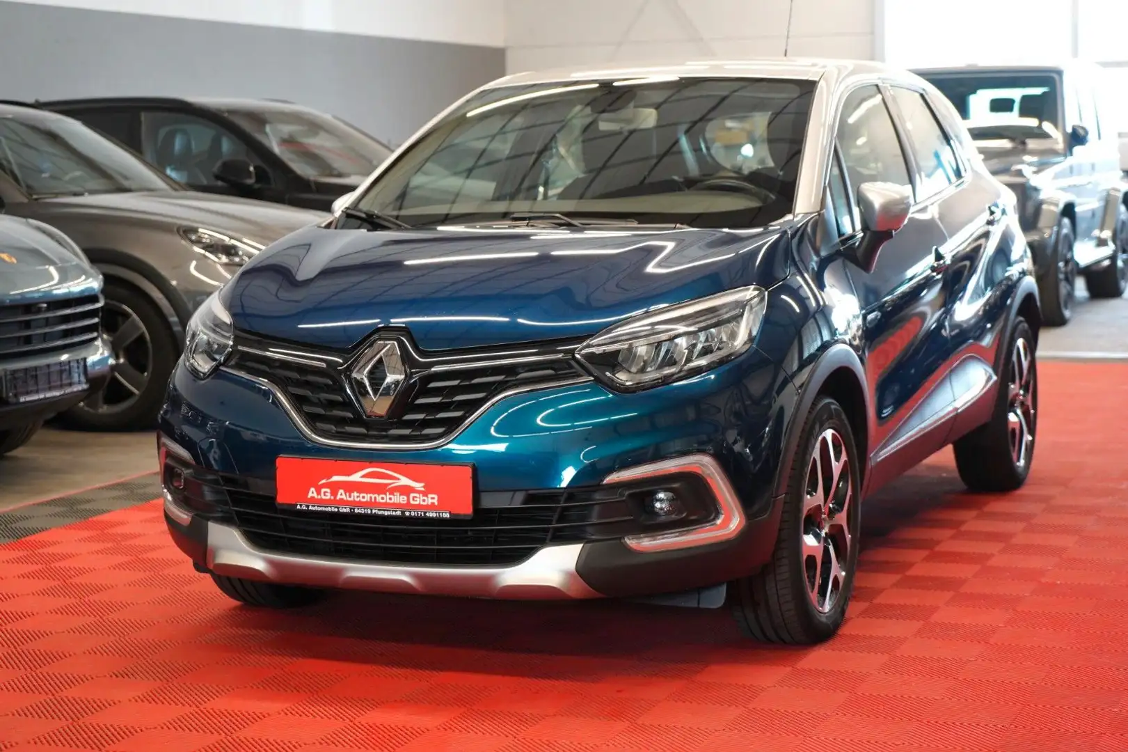 Renault Captur 0.9 Intens LED*Navi*Tempomat*Keyless-Go* Blau - 1