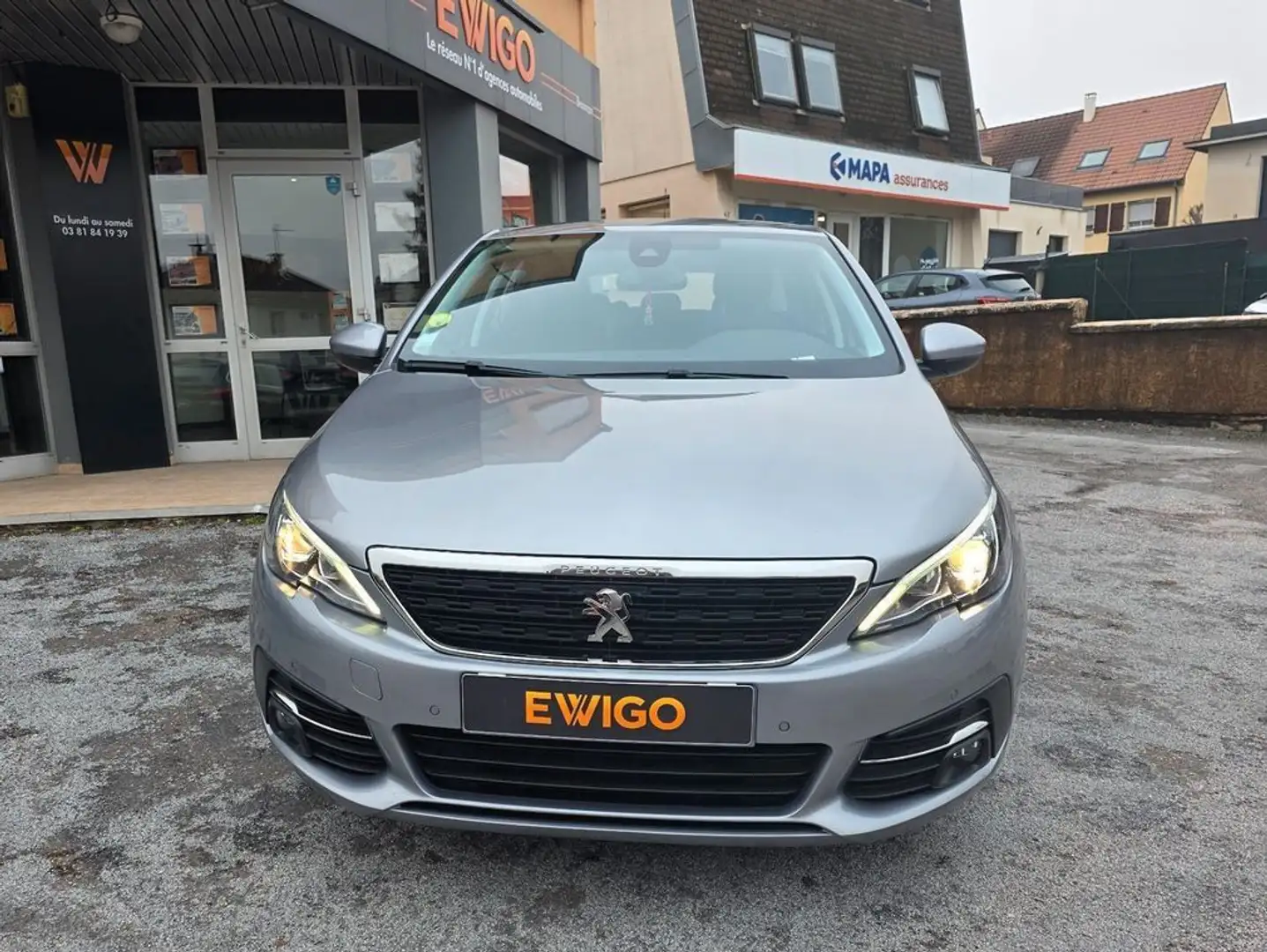 Peugeot 308 generation-ii 1.5 bluehdi 130 ch active business Gris - 2