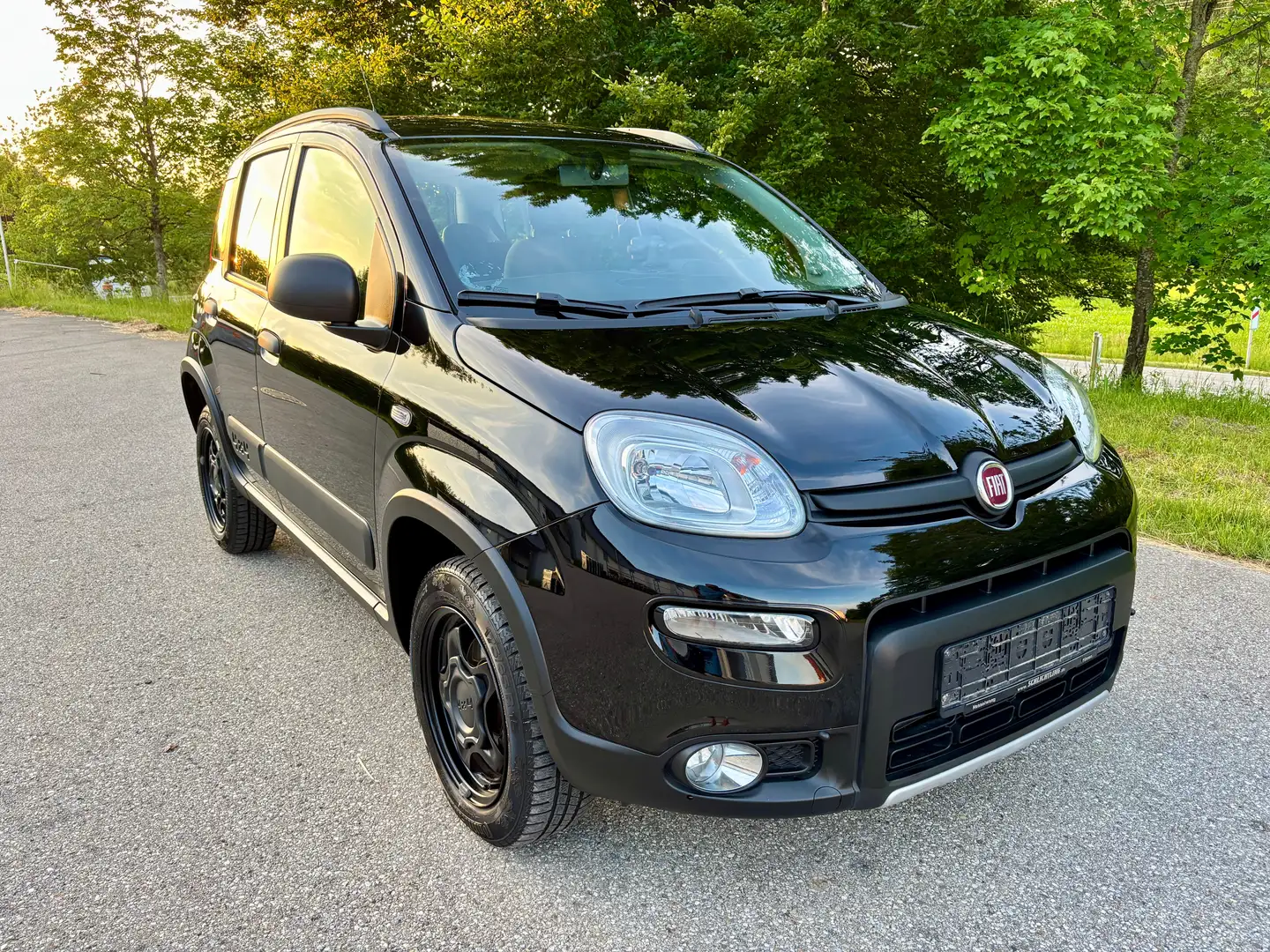 Fiat Panda 0.9 Twinair Start/Stop 4x4 Klima PDC Nebel Schwarz - 1