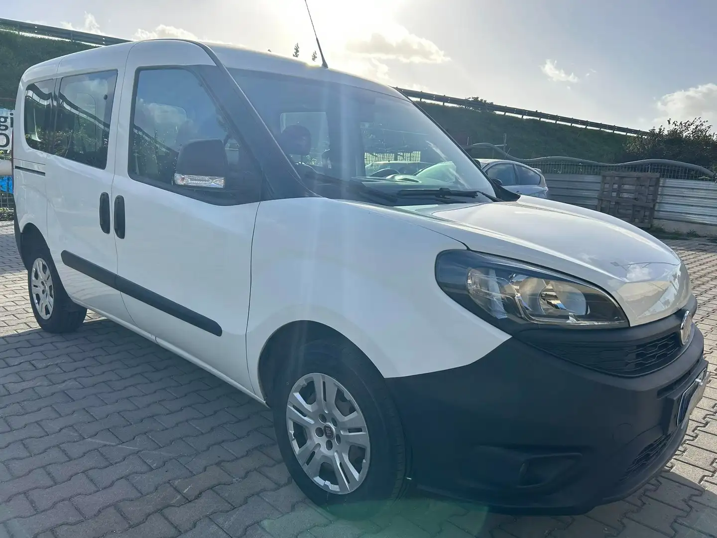 Fiat Doblo N1 1.3 mjt 95 cv uniproprietario Bianco - 2