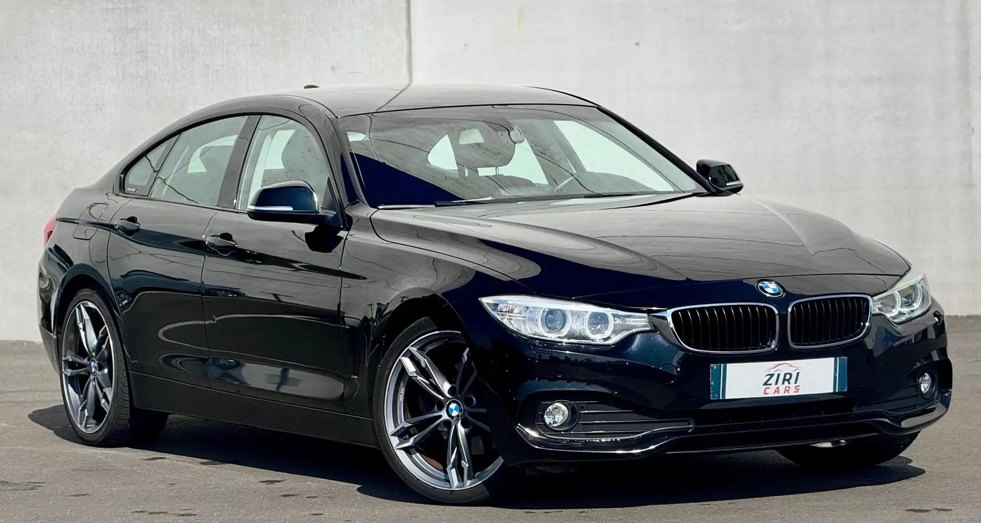 BMW 420 420d Gran Coupe Aut. Advantage Zwart - 1