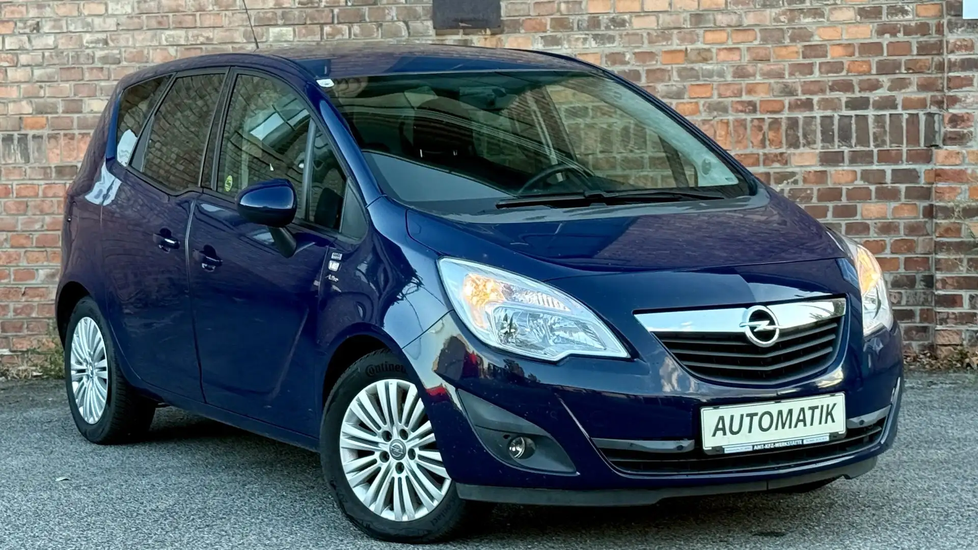 Opel Meriva 1,4 Turbo *Viele-Extras +Finanzierung möglich Eco Blau - 2