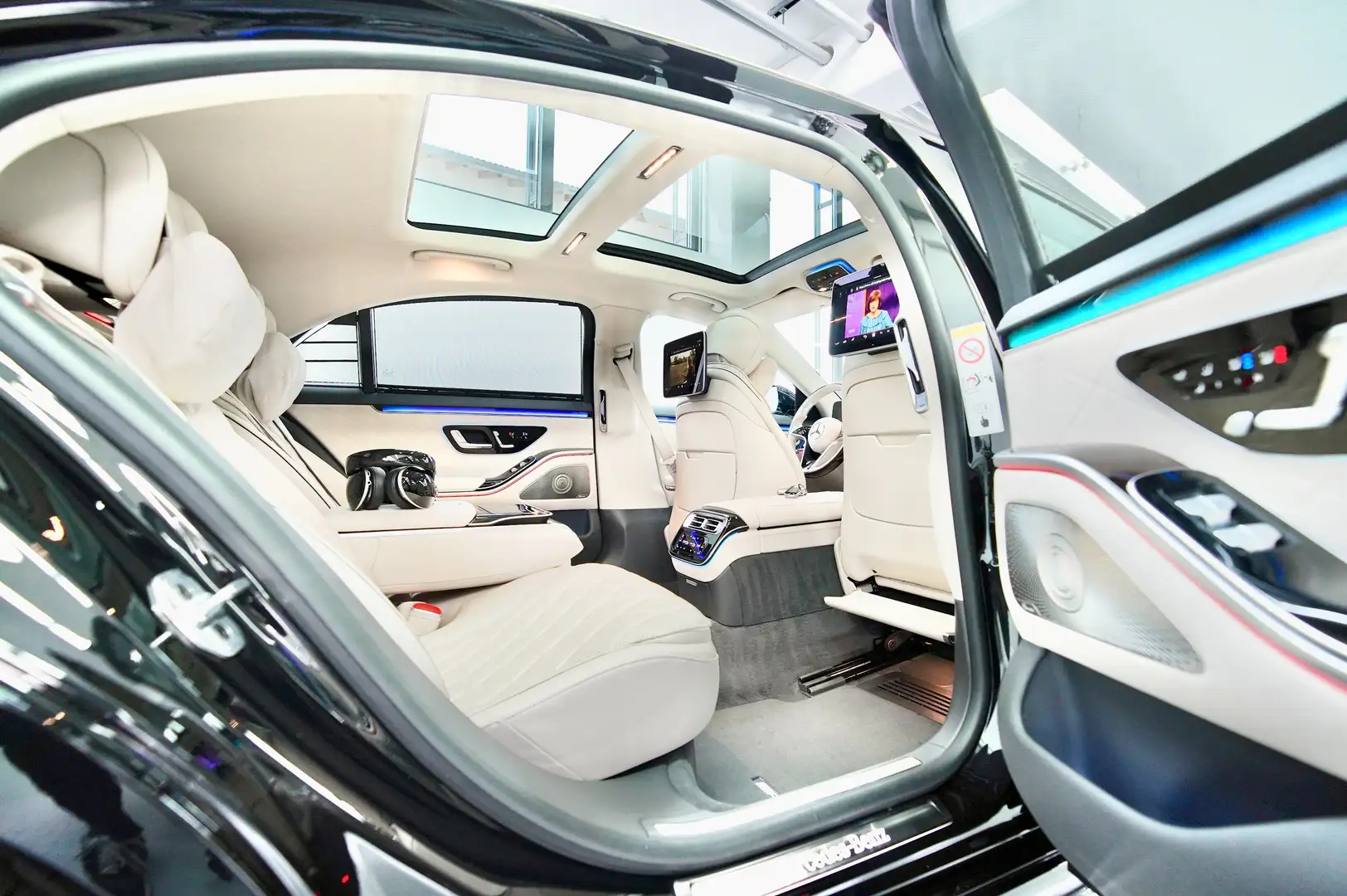 Mercedes-Benz S 450 S 450 4Matic Lang/Long !MODELL 2025! AMG LINE-VOLL Zwart - 2