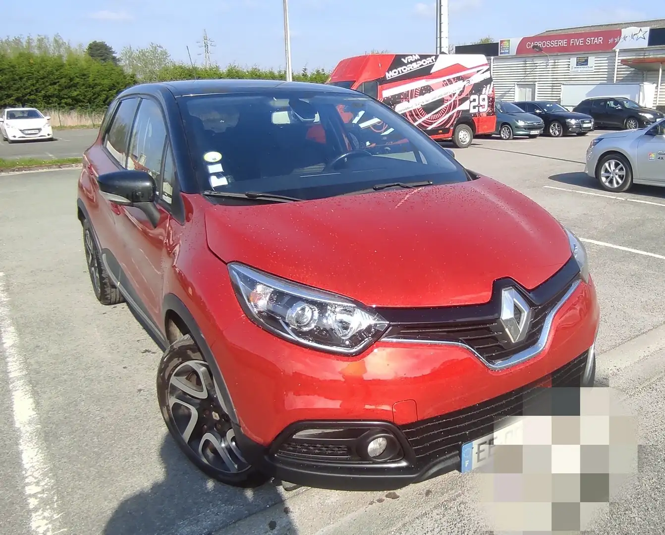 Renault Captur Captur dCi 90 Energy eco² Zen Rouge - 1