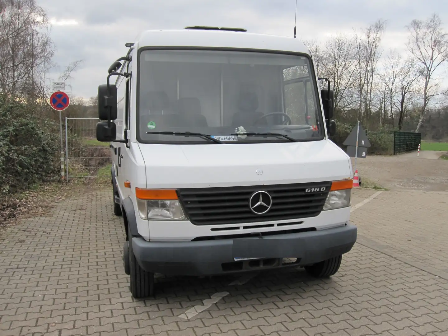 Mercedes-Benz Vario 616 D Vario Wit - 1