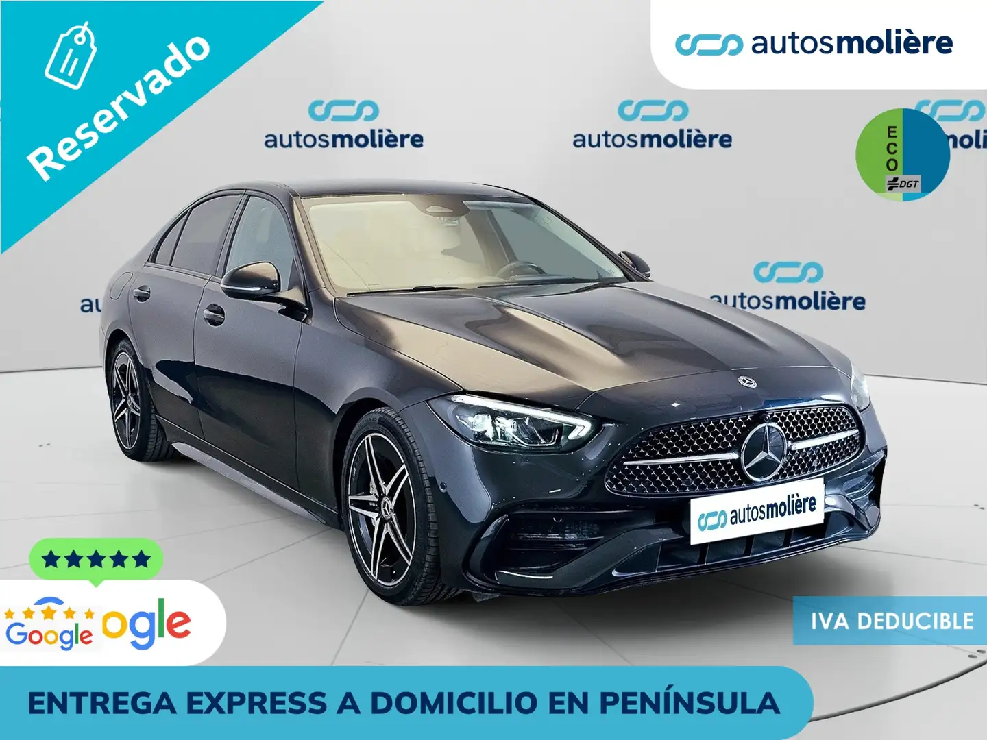 Mercedes-Benz C 220 220d 9G-Tronic Gris - 2