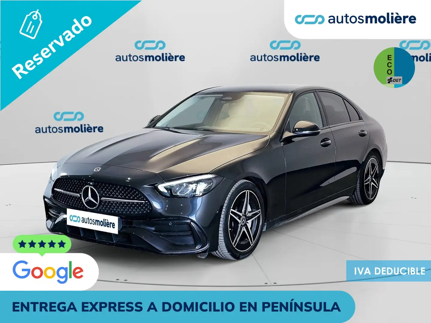Mercedes-Benz C 220 220d 9G-Tronic Gris - 1