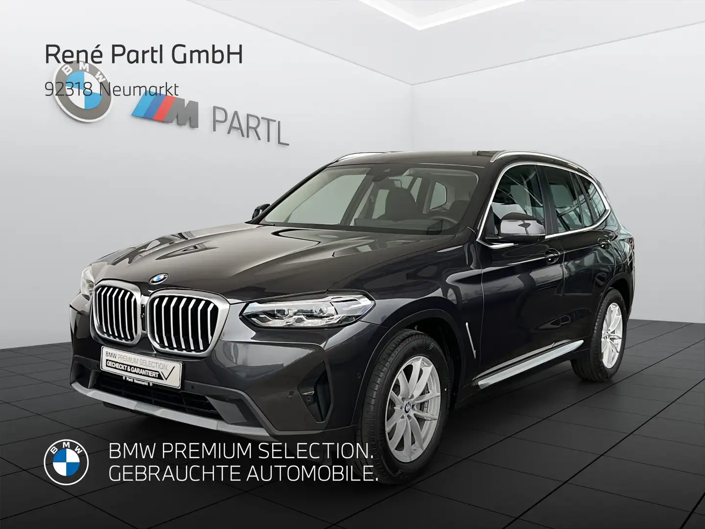 BMW X3 xDrive20d LED 360° HUD AHK HiFi Dr.Assist Grau - 1