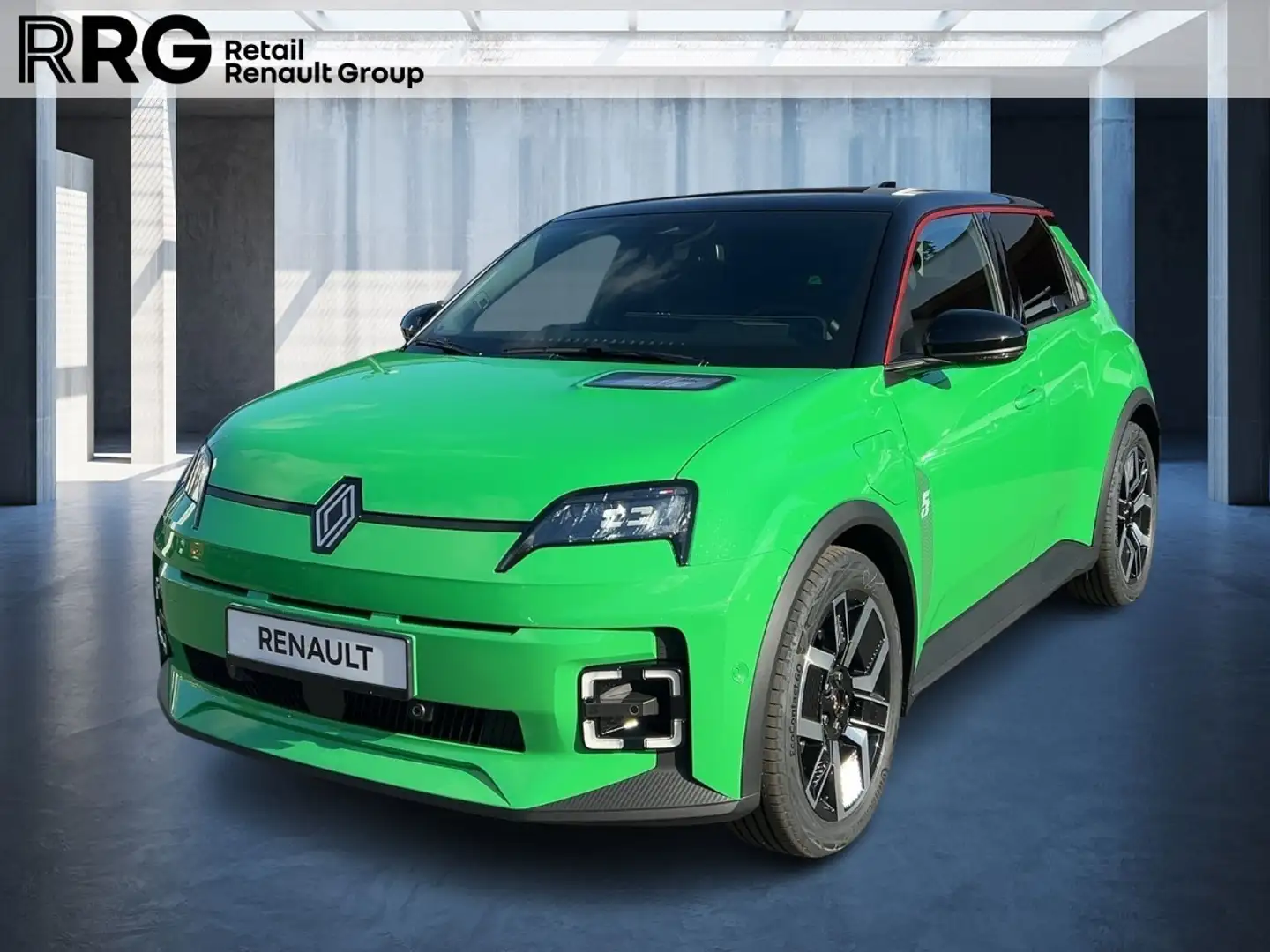 Renault R 5 5 E-Tech elektrisch Techno 150 Comfort Range ABS i Grün - 1