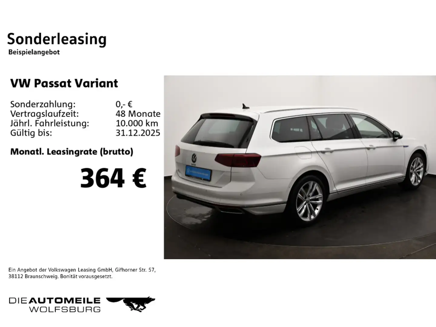 Volkswagen Passat Variant 1.4 TSI eHybrid DSG GTE Stand/AHK Weiß - 2