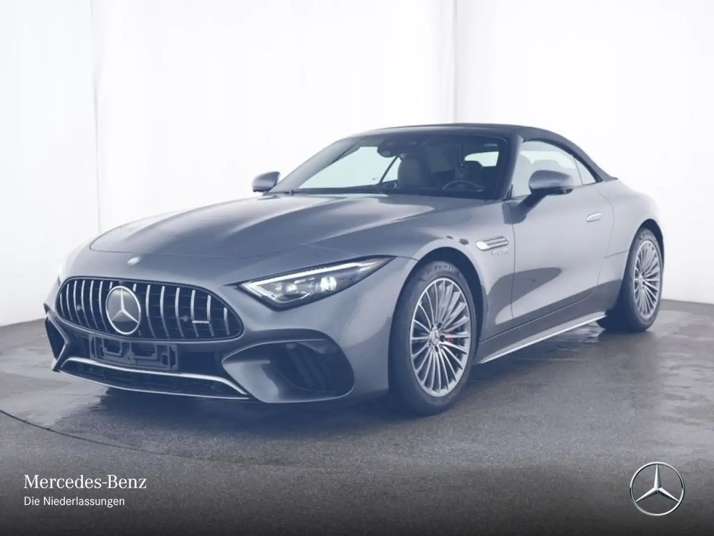 Mercedes-Benz SL 600 SL 55 AMG Cab. 4M Burmester Distr+ Multisitz HUD Gri - 2