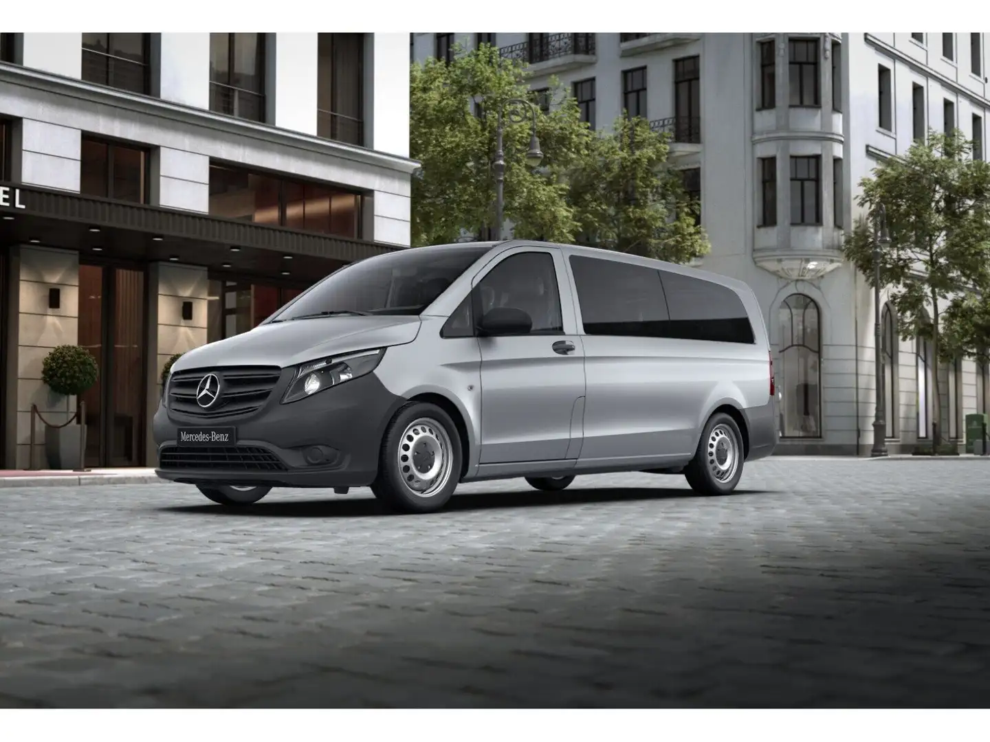 Mercedes-Benz Vito 119 CDI Kombi PRO Extralang PTS Cam Keyl Argent - 1
