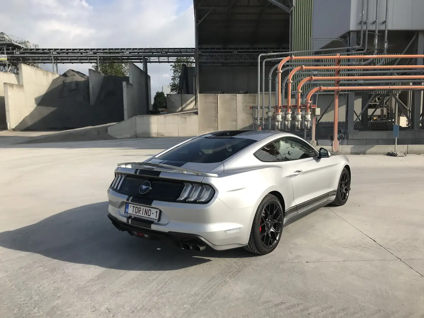Ford Mustang S550 MY19 23i EcoBoost 290PK Fastback Zilver - 2