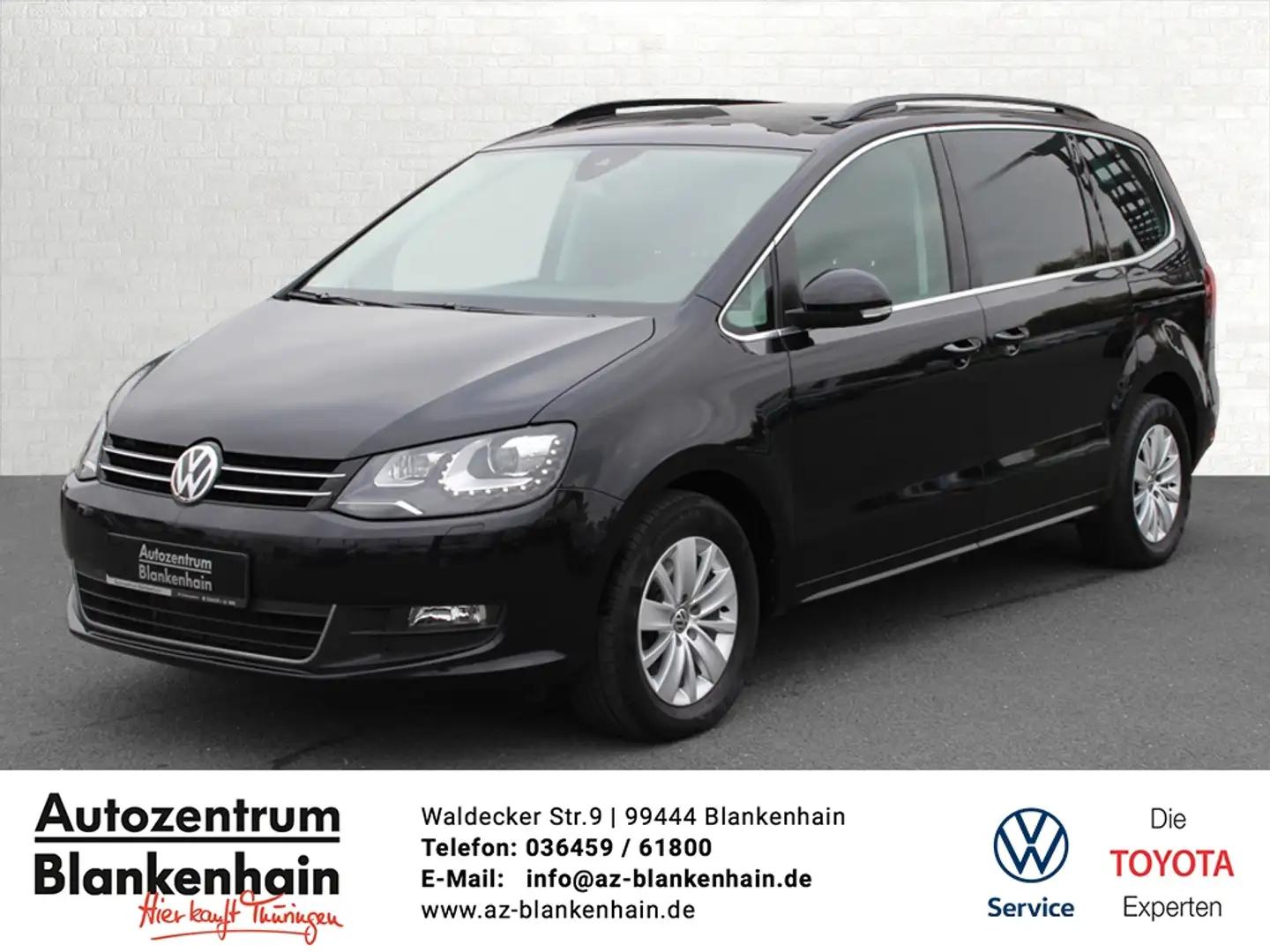 Volkswagen Sharan 2.0 TDI Comfortline (EURO 6d-TEMP) 7-Sitzer*Stand Noir - 1