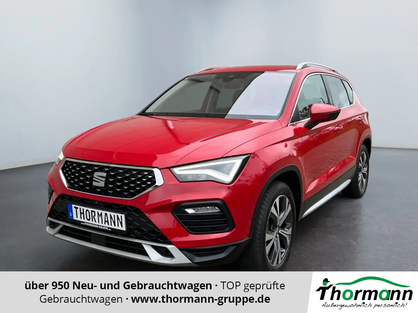 SEAT Ateca Xperience 2.0 TSI 4Drive 2xKlima 360 ACC Rood - 1