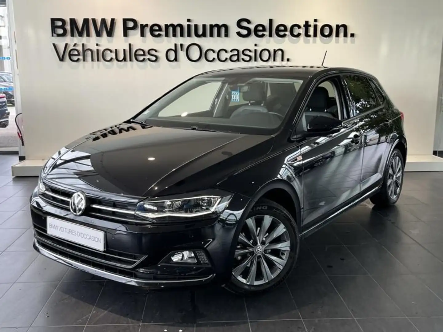 Volkswagen Polo 1.0 TSI 95ch Copper Line Euro6d-T Noir - 1