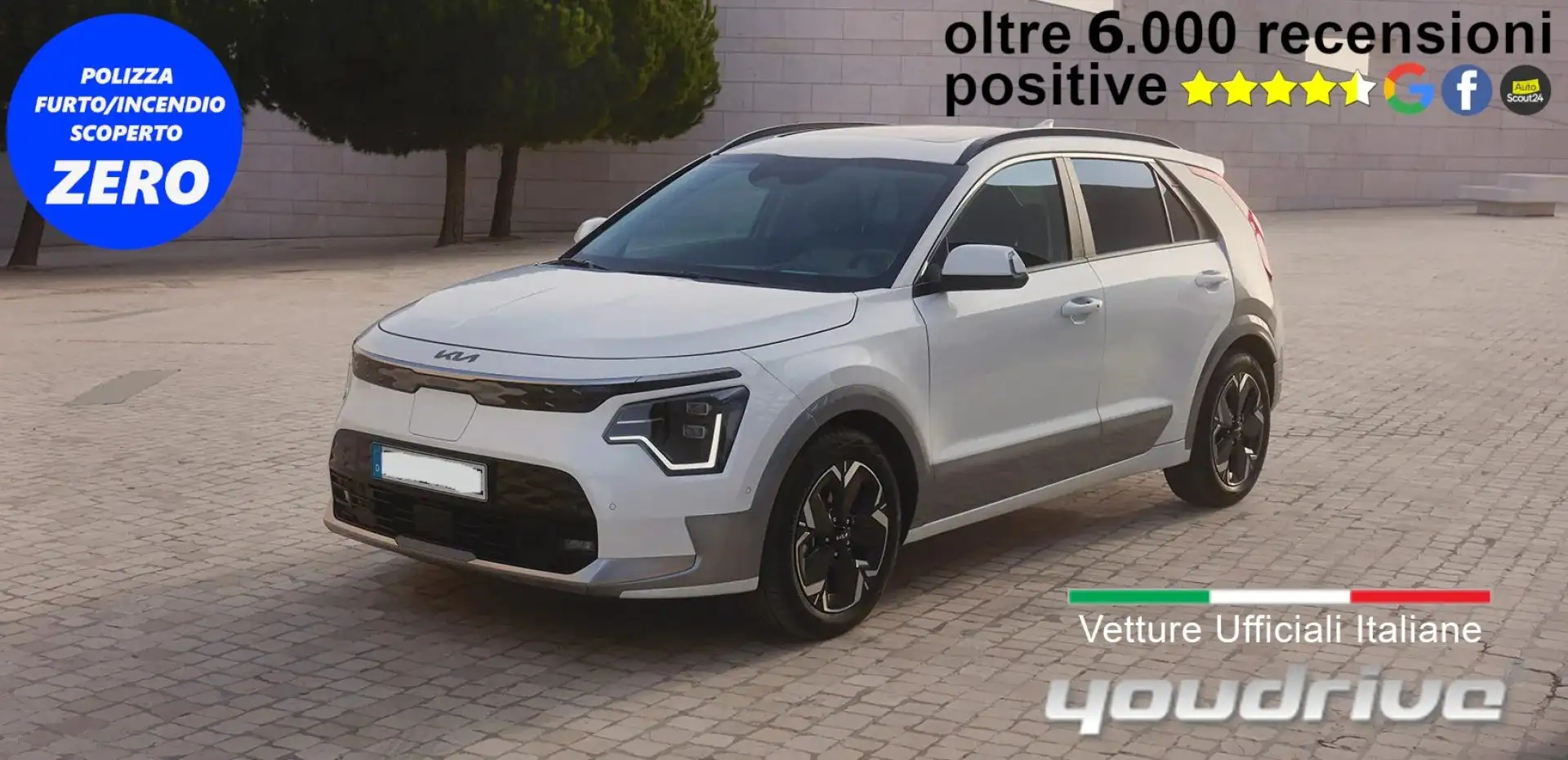Kia Niro 1.6 GDi DCT HEV Business Bianco - 1