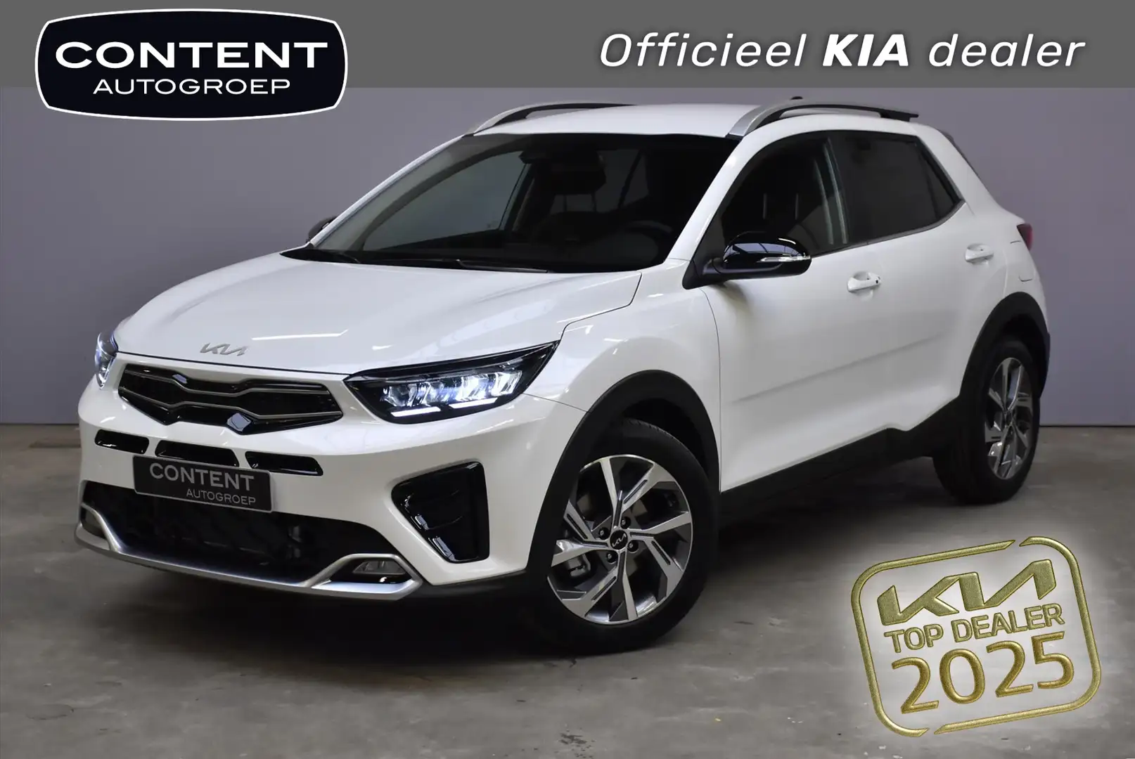 Kia Stonic 1.0 T-GDi MHEV 100pk GT-Line Wit - 1