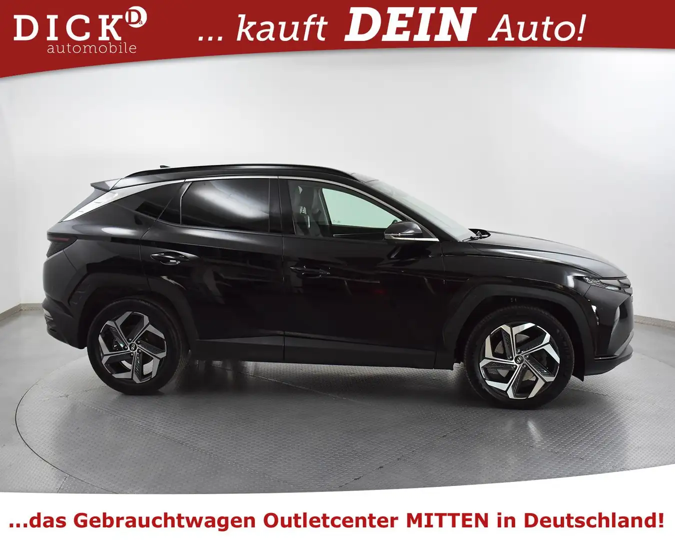 Hyundai TUCSON 1.6 T-GDI Hybr Prime PANOR+MEMO+KAMER+AHK Black - 2