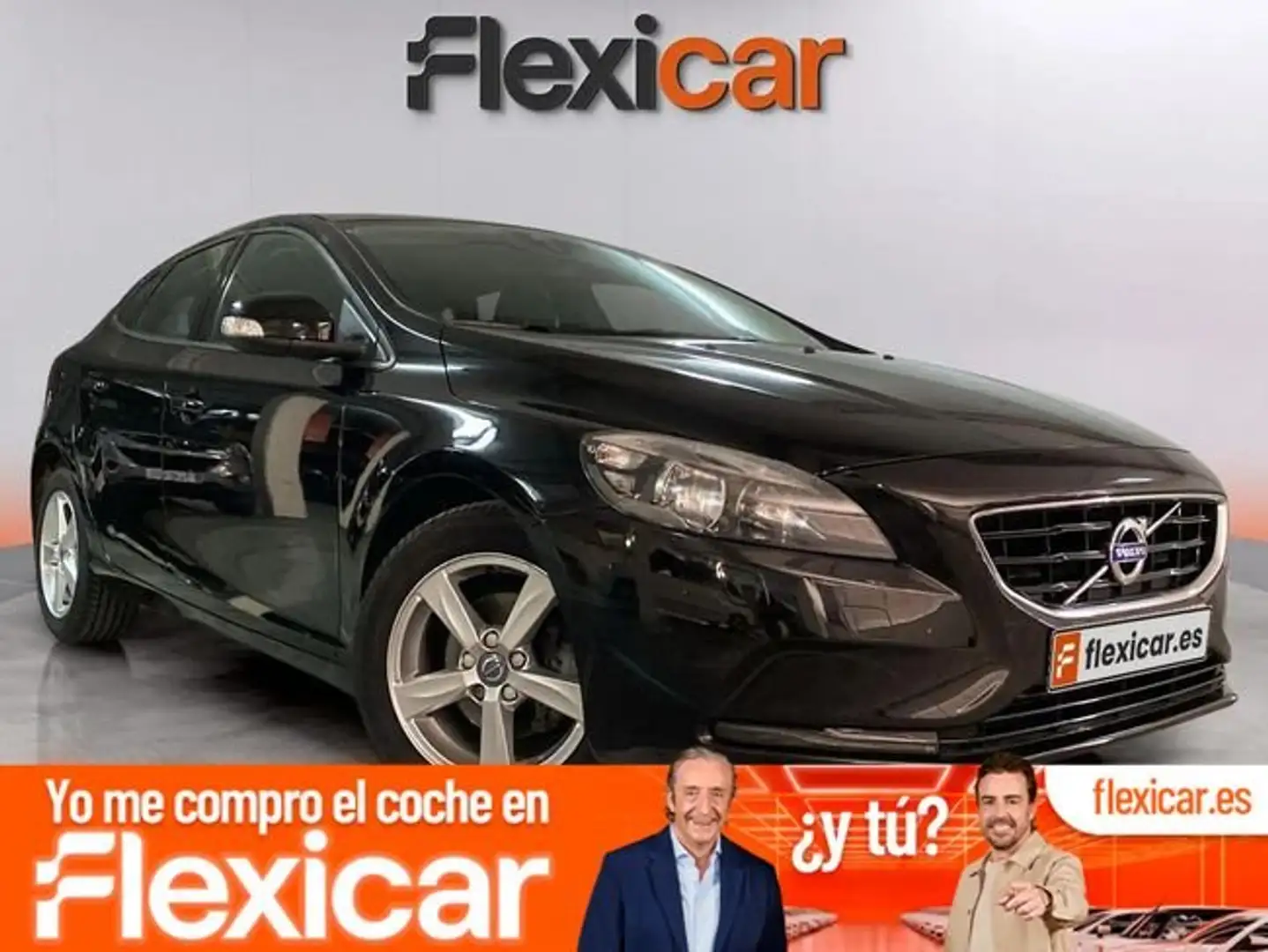 Volvo V40 D2 Básico 115 Negro - 1