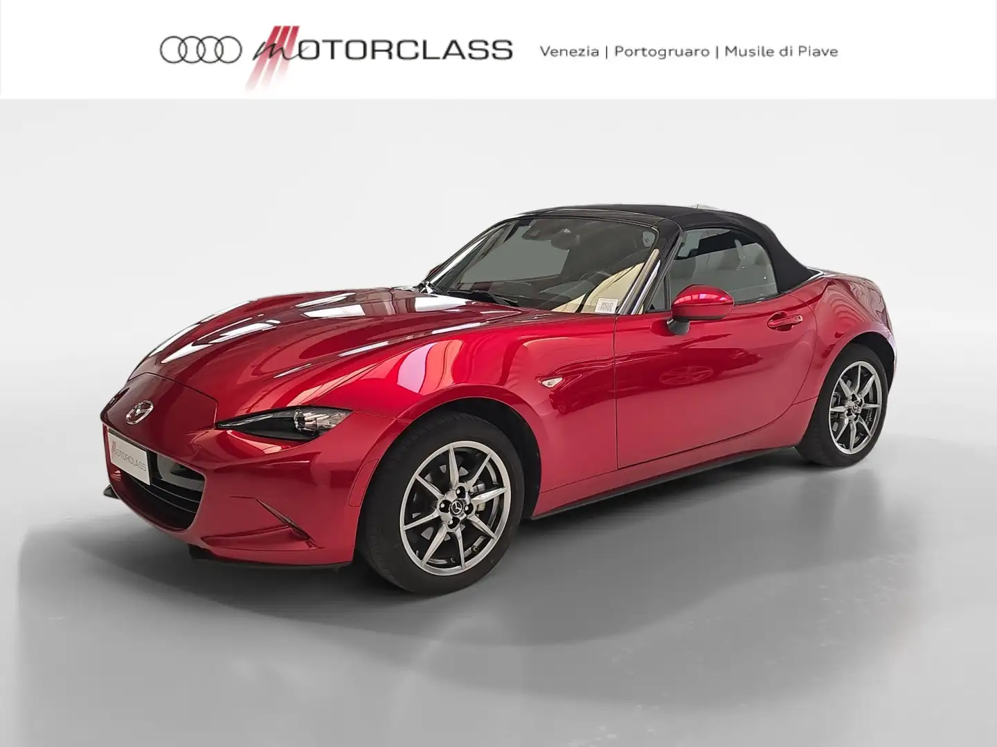 Mazda MX-5 soft top 1.5 skyactiv-g exclusive-line Rood - 1