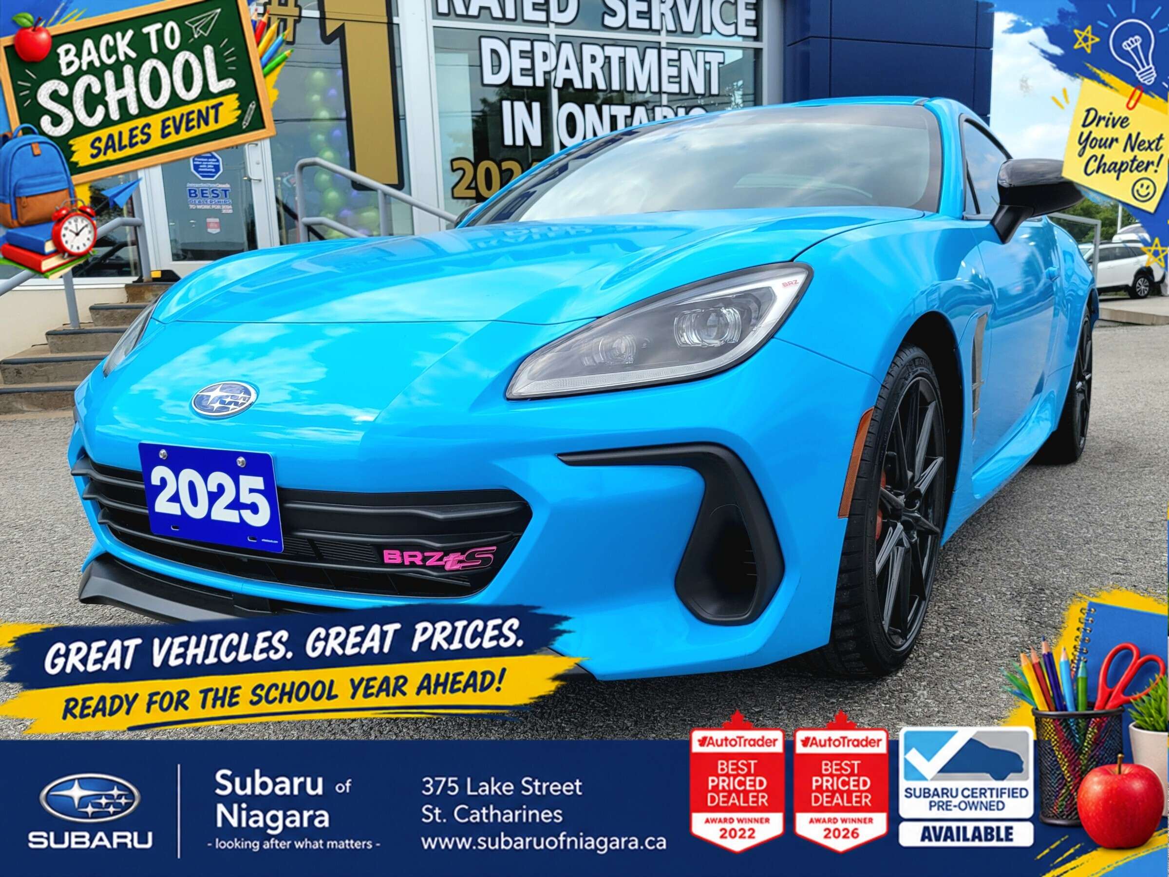 2025 Subaru BRZ TS TS MANUAL | WRAPPED ORIGINAL COLOUR = WHITE