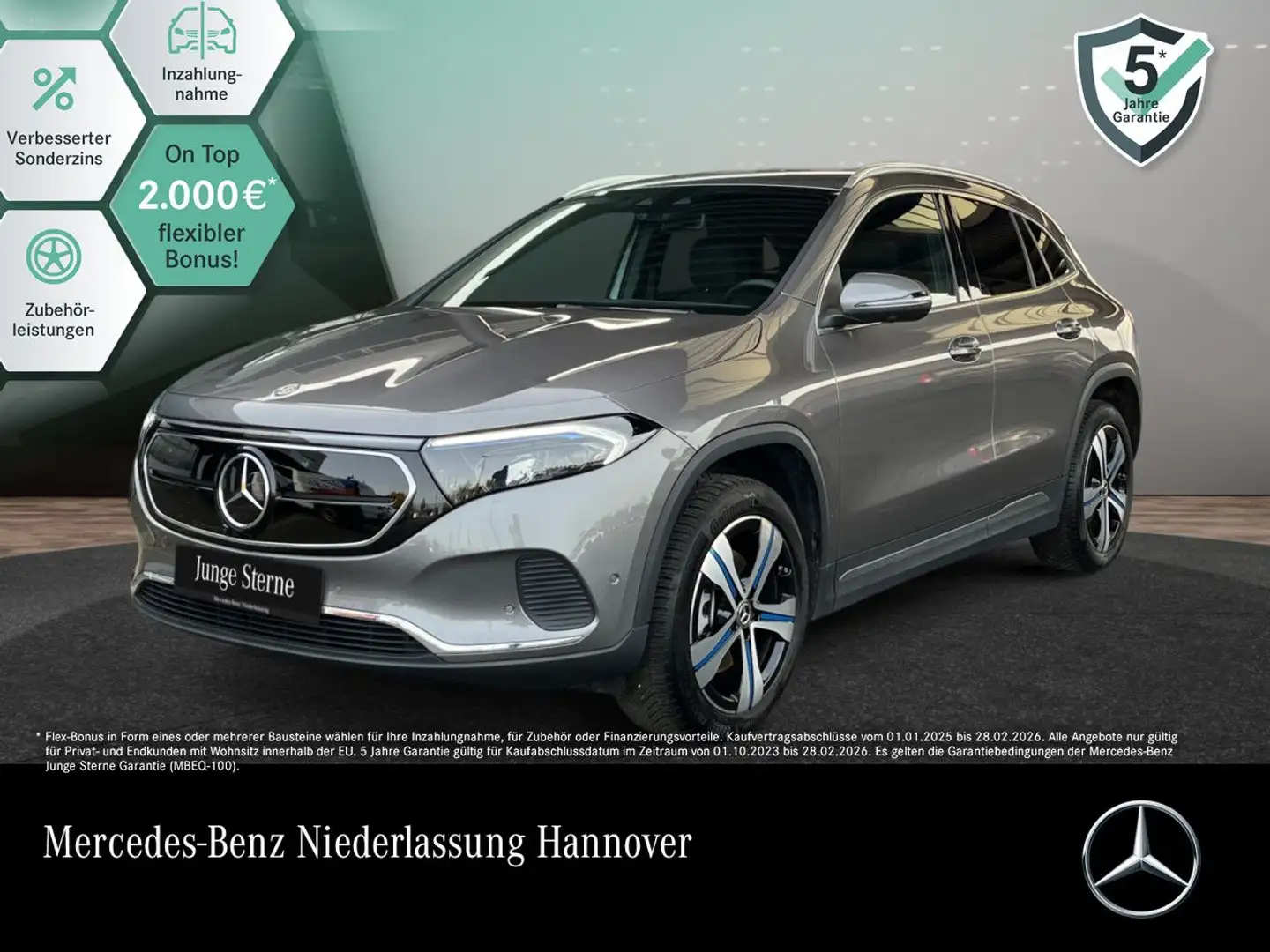 Mercedes-Benz EQA 250 PROG+ADVANCED+360 Grau - 1