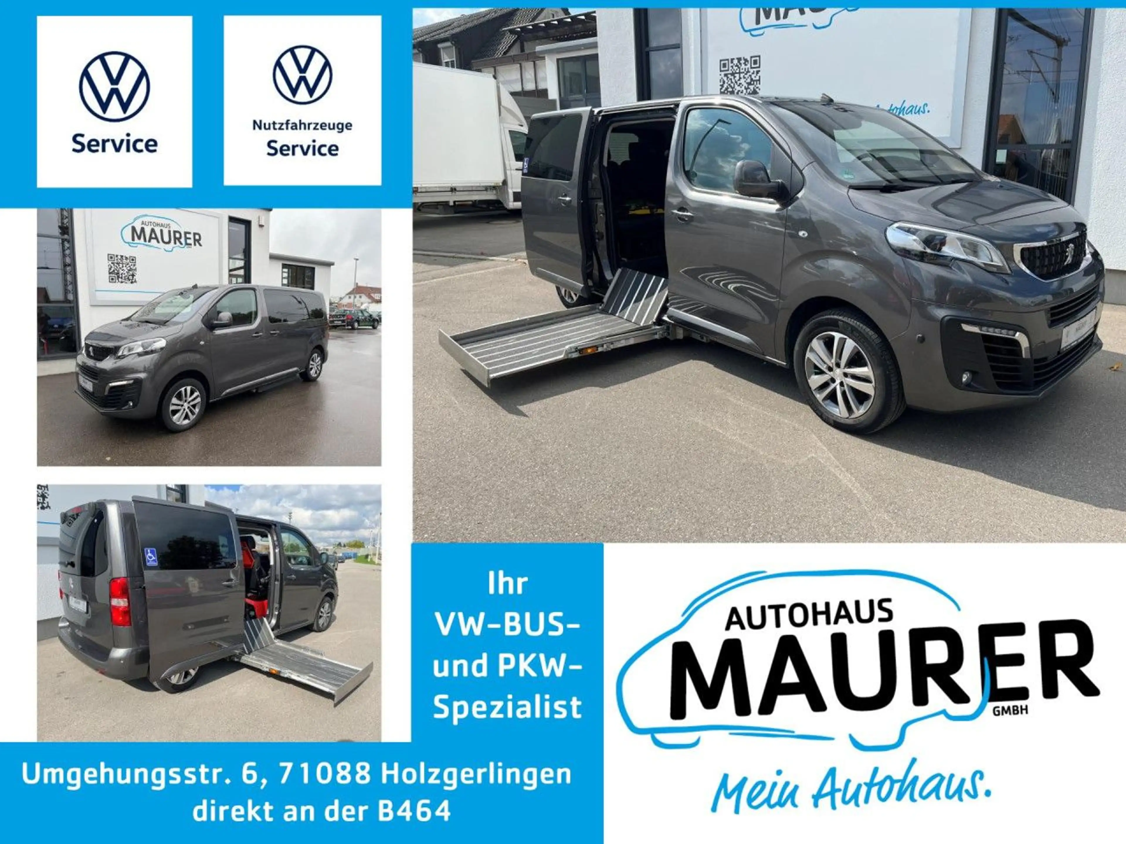 Peugeot Traveller 2,0 HDI Parvan Kassettenlift Standheizun