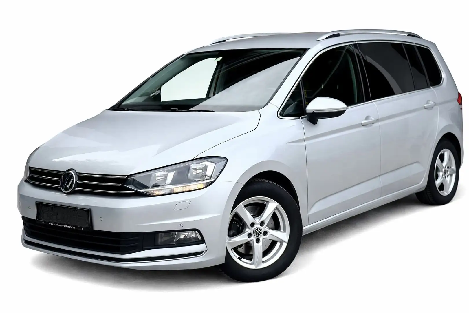 Volkswagen Touran Highline 1,6 TDI SCR DSG Aut Voll ÖAMTC Pickerl Silber - 1