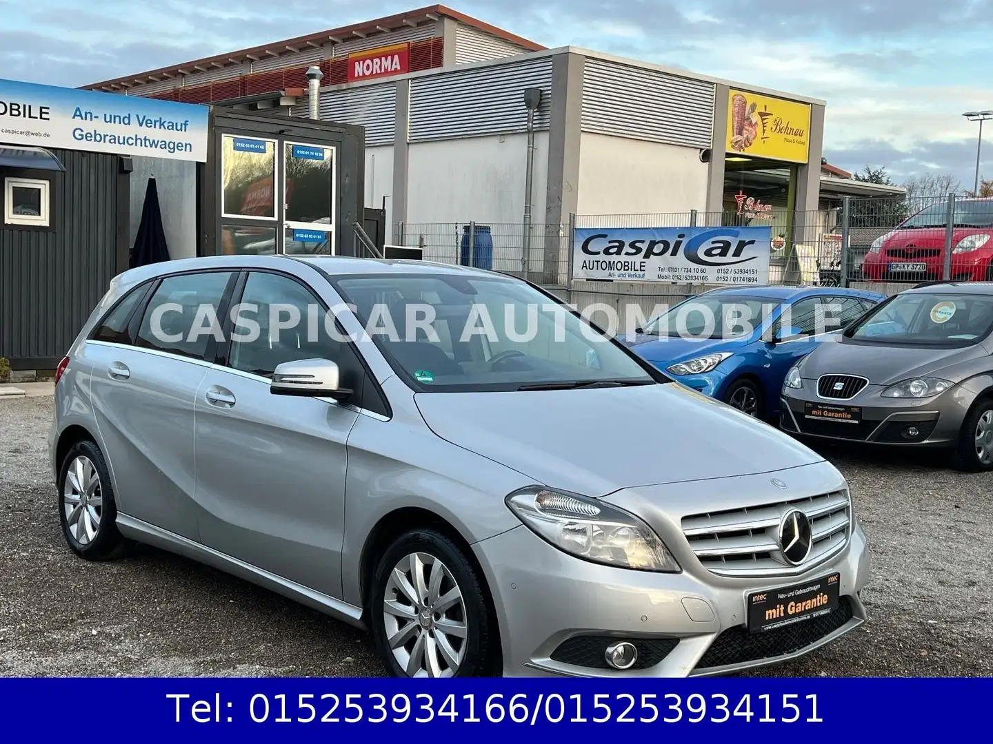 Mercedes-Benz B 180 KLIMA,NAVI,SHZ,PDC,ALU,Scheckheft gepflegt Argent - 1