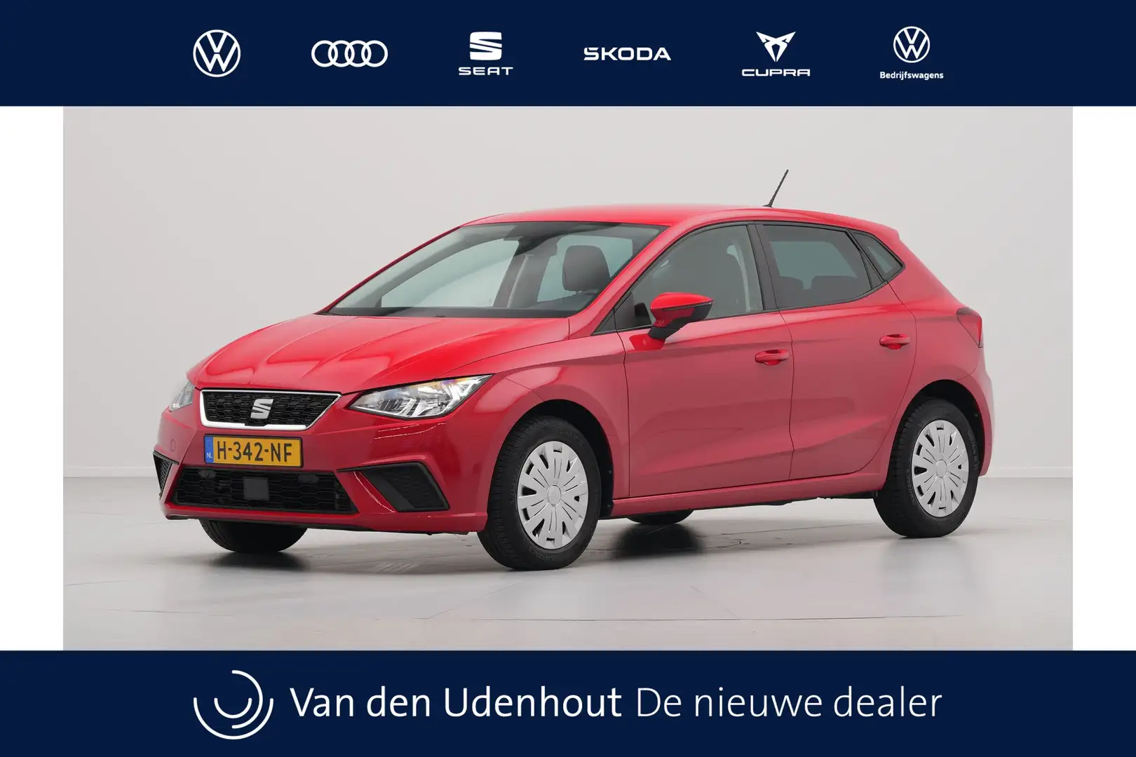 SEAT Ibiza 1.0 TSI 115pk DSG Style Business Intense Navigatie Rood - 1