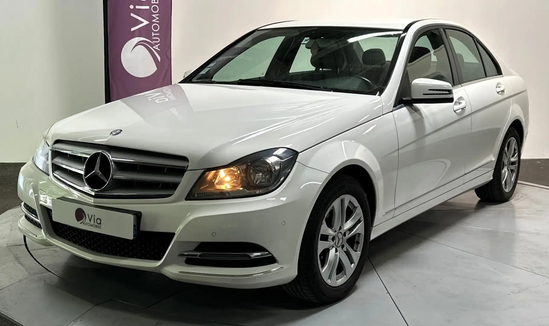 Mercedes-Benz C 220 220 CDI BlueEfficiency Edition Avantgarde / Radar  Blanc - 1