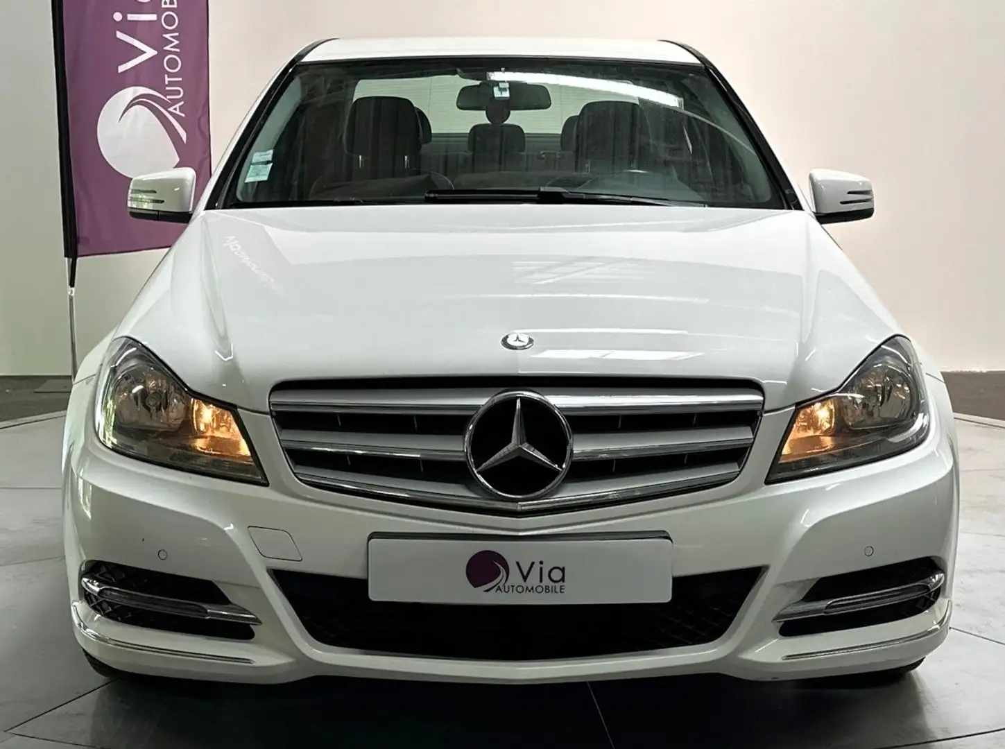 Mercedes-Benz C 220 220 CDI BlueEfficiency Edition Avantgarde / Radar  Blanc - 2