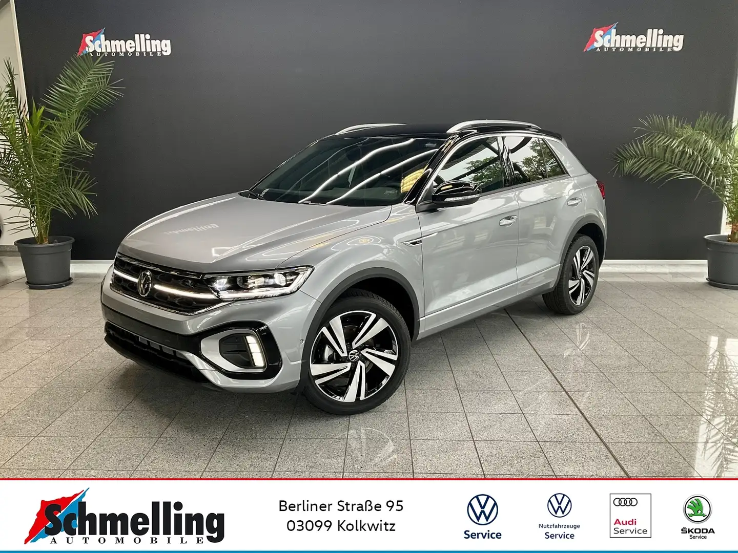 Volkswagen T-Roc R-Line 1.5 l TSI DSG MATRIX E-KLAPPE KESSY Argent - 1