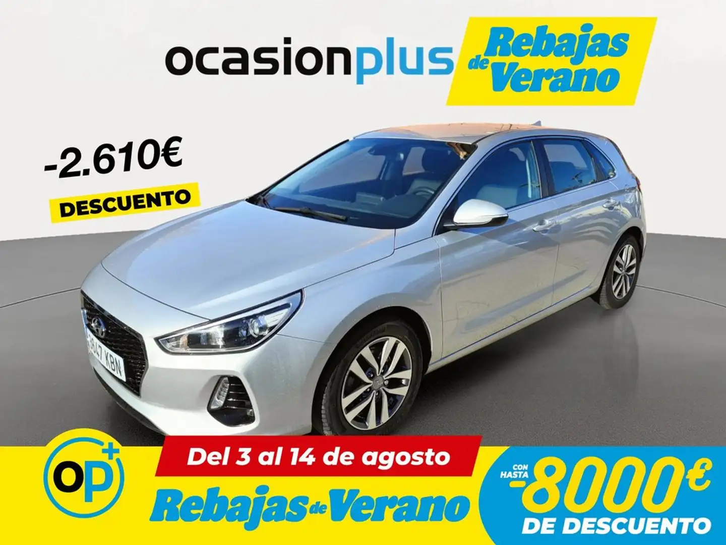 Hyundai i30 1.4 TGDI Tecno 140 Gris - 1