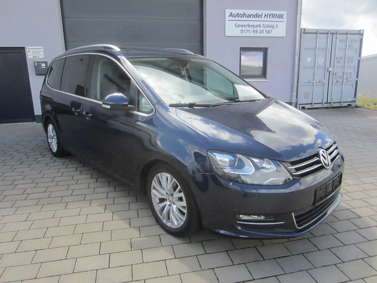 Volkswagen Sharan Highline,Webasto,Panorama,AHK Blu/Azzurro - 2