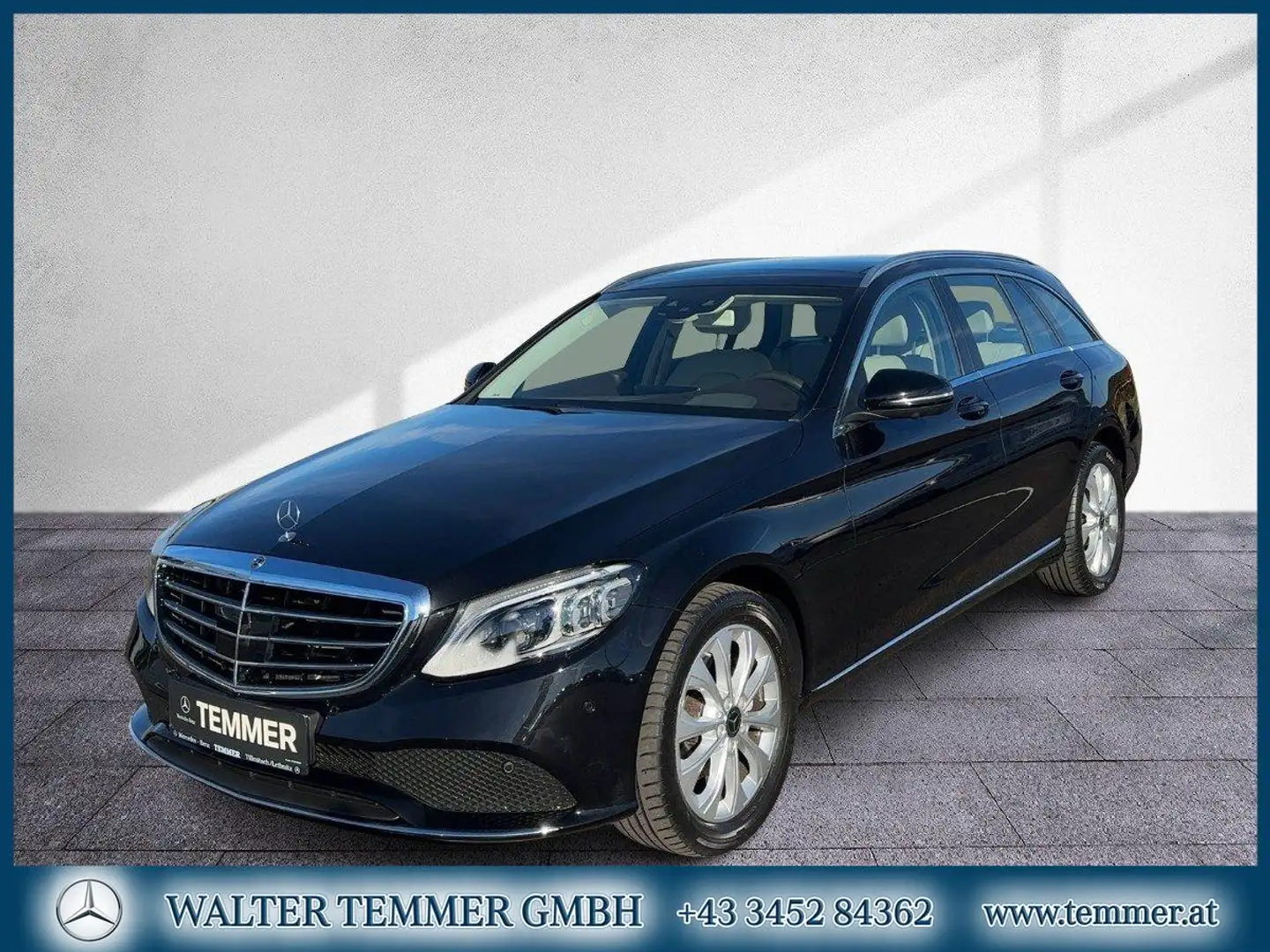 Mercedes-Benz C 220 d 4MATIC T Exclusive AHV Distr Pano Schwarz - 1