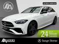 Mercedes-Benz C 220 d T AMG AdvPLus+MBUX+AHK+LED+Kam+Pano+EASY Weiß - thumbnail 1