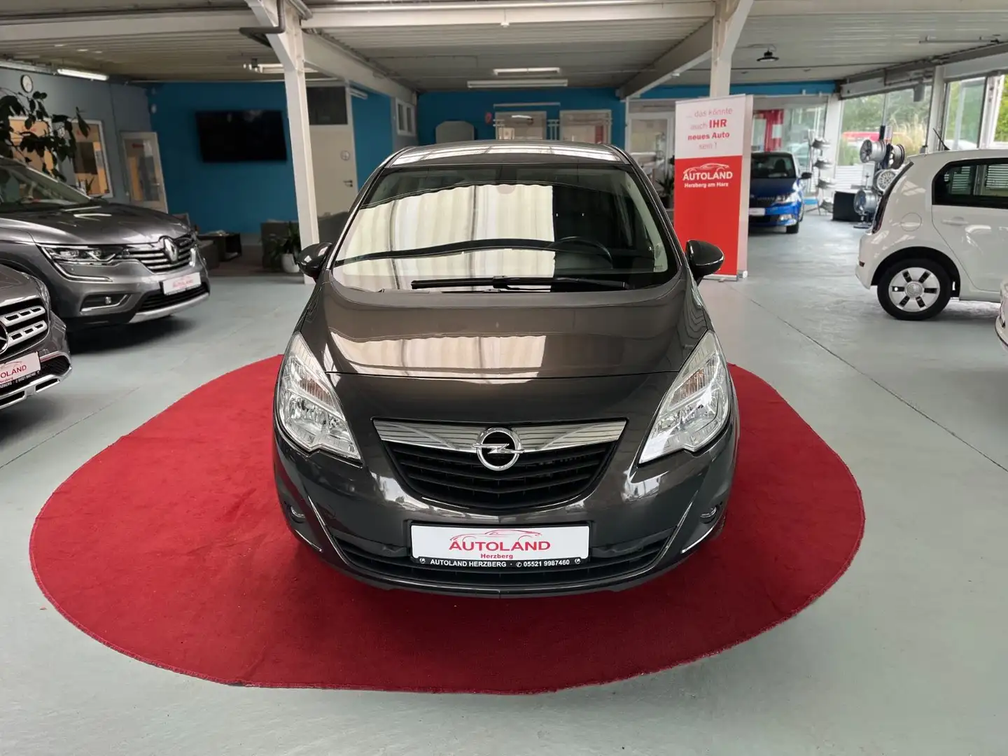 Opel Meriva B Active Automatik SHZ PDC AUX TEMP Gris - 2