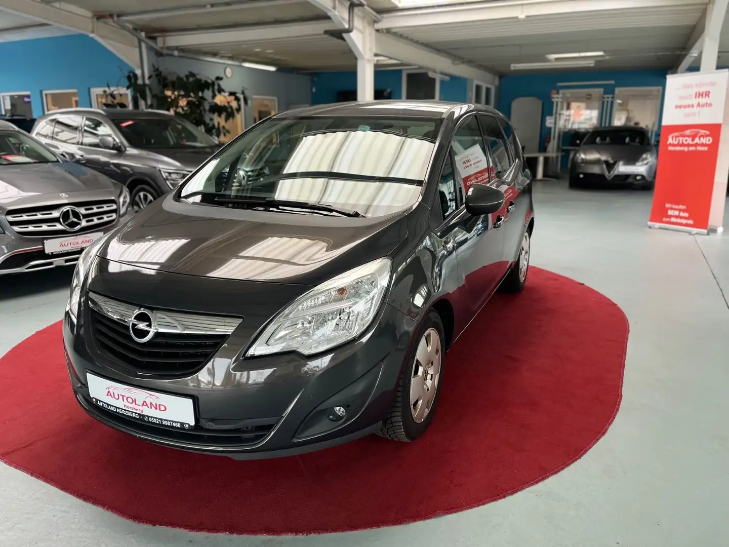 Opel Meriva B Active Automatik SHZ PDC AUX TEMP Gris - 1