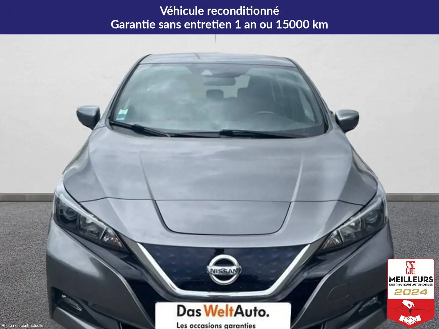 Nissan Leaf Electrique 40kwh acenta Gris - 2