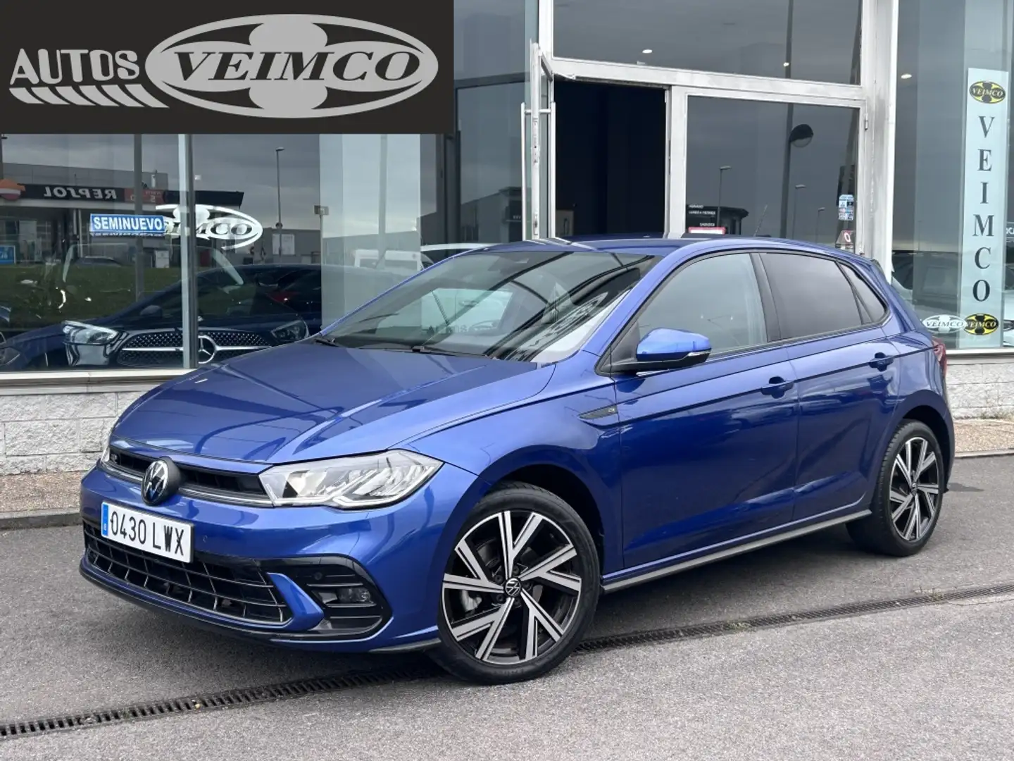 Volkswagen Polo 1.0 TSI R-Line DSG 81kW Azul - 1