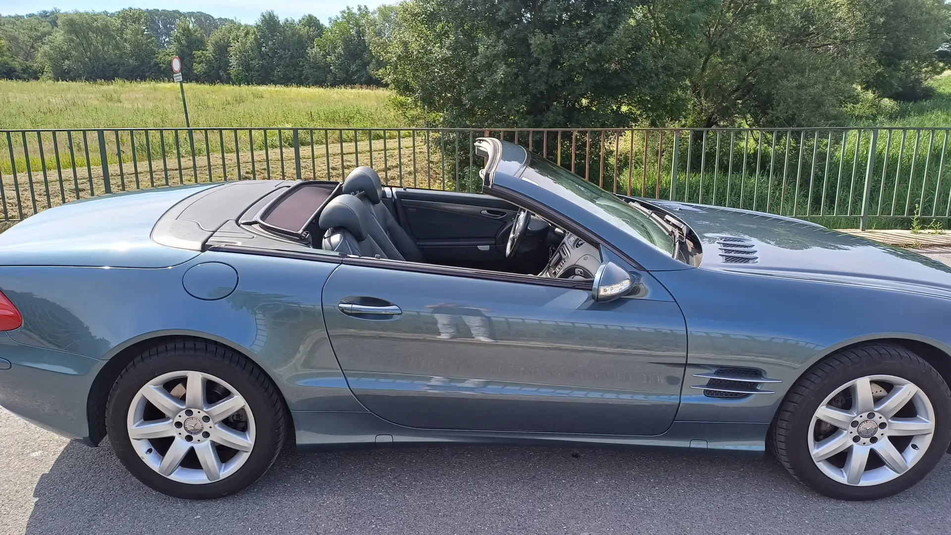 Mercedes-Benz SL 350 Roadster Aut. Blau - 1